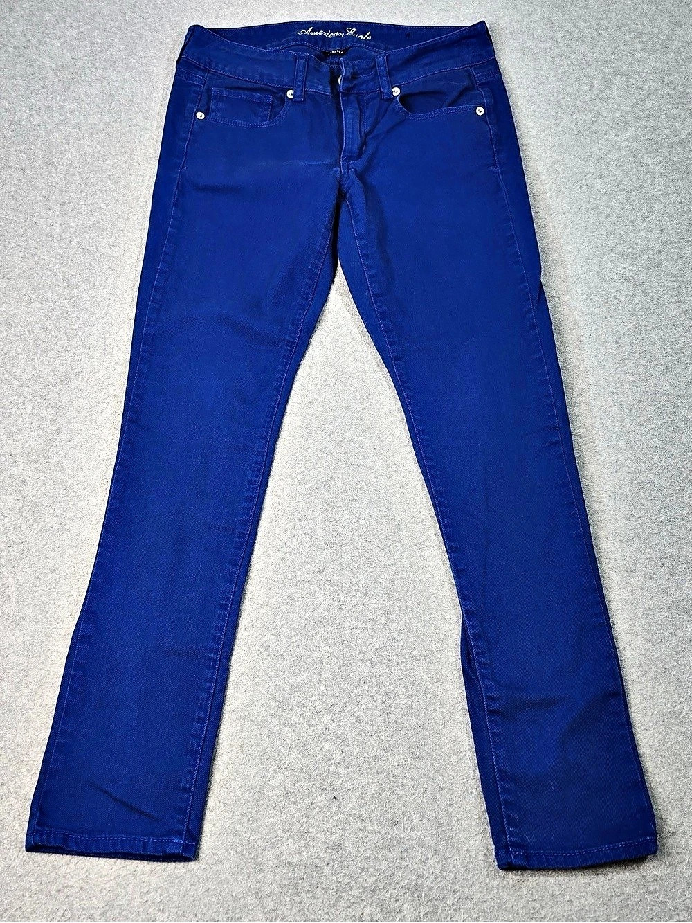 American Eagle Women's Skinny Jeans Stretch Blue Size 6 Short